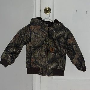 Carhartt Toddler Canvas Camo Jacket XXS 4/5
